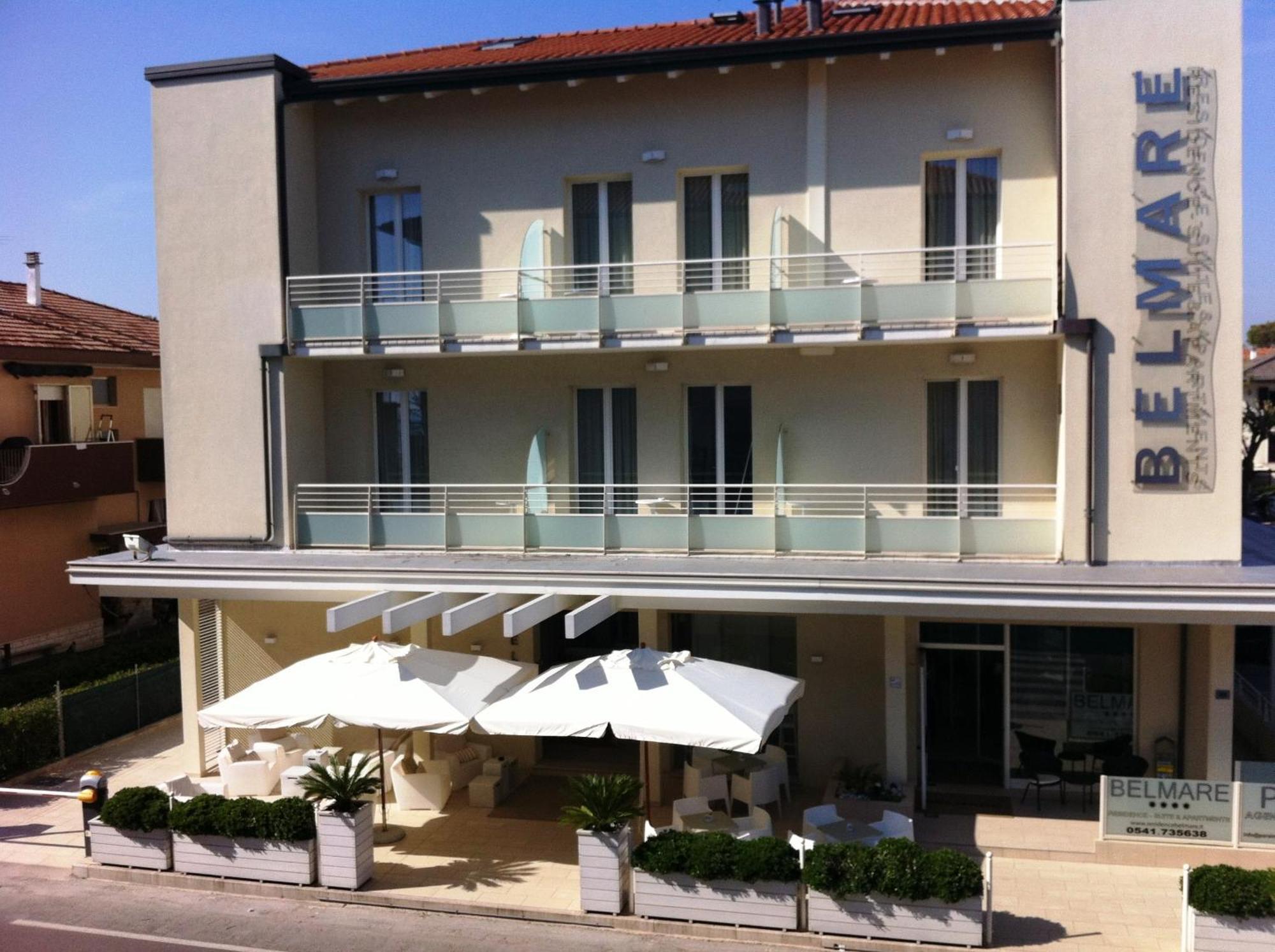 Residence Belmare Rimini Bagian luar foto